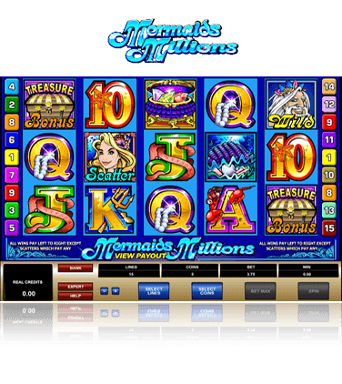 Mermaid Millions Free to Play Slot Demo for Country